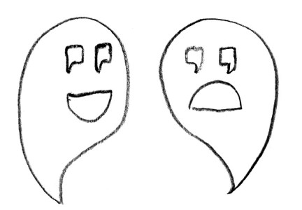 Hangouts drama masks
