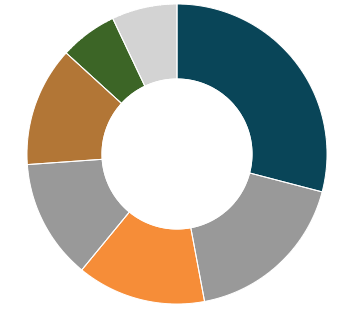 donut chart for the week